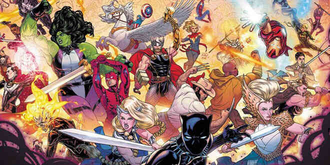 Những cuộc chiến tranh vũ trụ tàn khốc nhất của Marvel trong truyện tranh - Ảnh 6. Những cuộc chiến tranh vũ trụ tàn khốc nhất của Marvel trong truyện tranh - Ảnh 6.