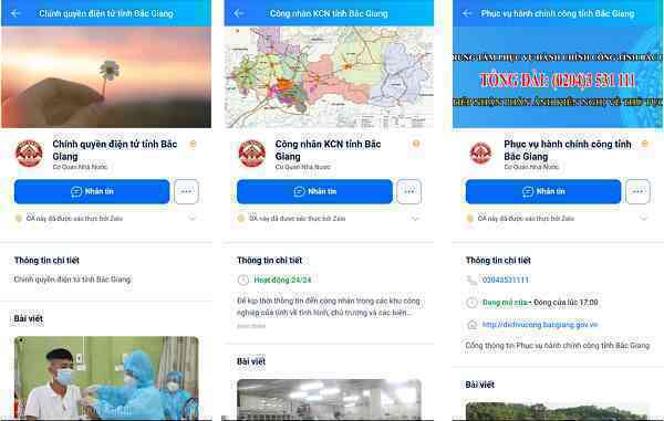 Bắc Giang trao tặng bằng khen cho Zalo trong công tác phòng chống dịch