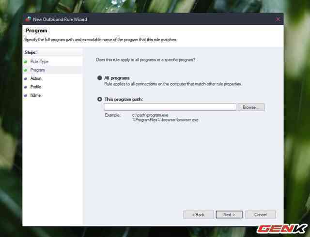 Cách chặn kết nối Internet của các phần mềm, ứng dụng trên Windows - Ảnh 8. Cách chặn kết nối Internet của các phần mềm, ứng dụng trên Windows - Ảnh 8.