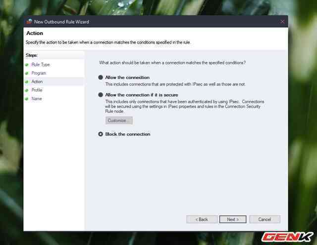 Cách chặn kết nối Internet của các phần mềm, ứng dụng trên Windows - Ảnh 9. Cách chặn kết nối Internet của các phần mềm, ứng dụng trên Windows - Ảnh 9.