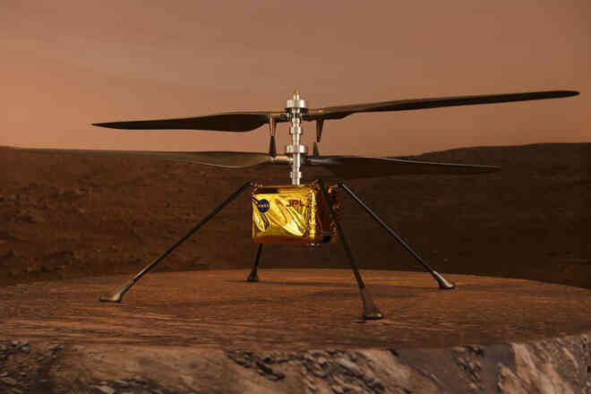 Trung Quốc trình làng nguyên mẫu thiết bị thăm dò Sao Hỏa, dân mạng lập tức chê bai: Sao chép trắng trợn thiết bị bay của NASA - Ảnh 2.