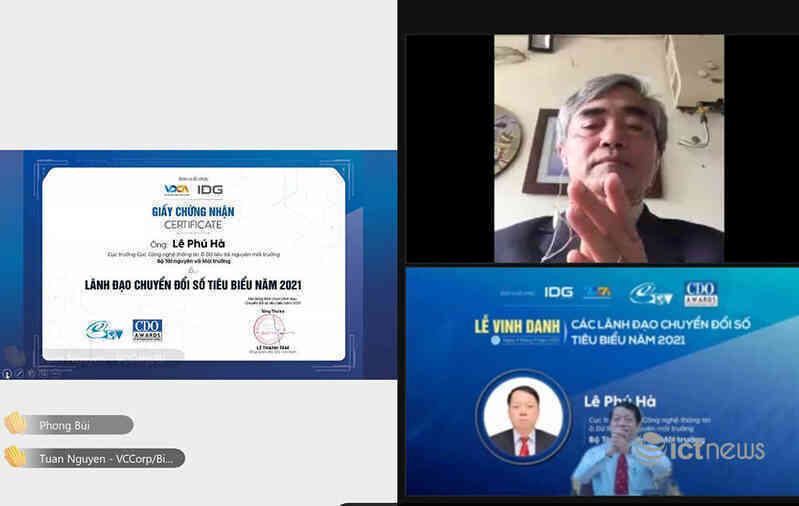 18 lãnh đạo chuyển đổi số Việt Nam tiêu biểu năm 2021