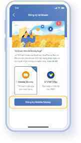 Hướng dẫn đăng ký Mobile Money của VinaPhone