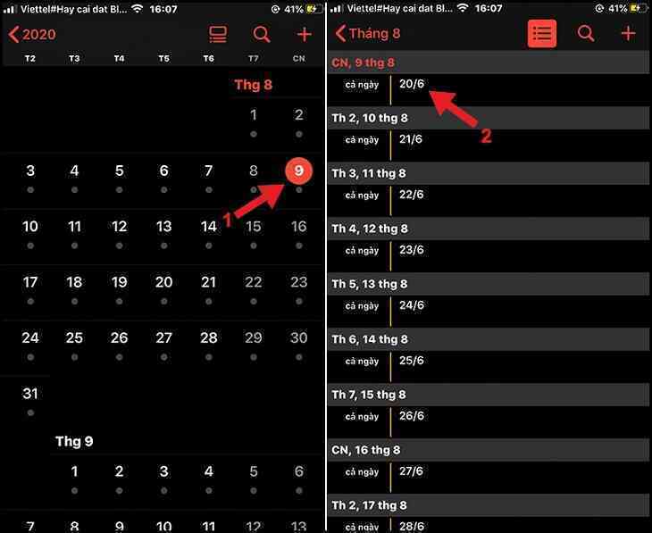 Hướng dẫn cài lịch âm trên iPhone tích hợp Calendar