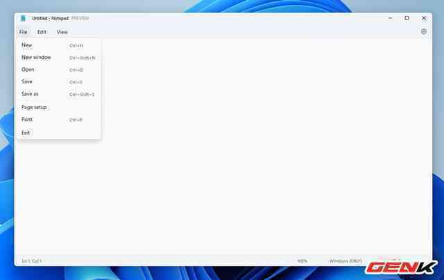 Cách kích hoạt và trải nghiệm giao diện mới của Notepad trong Windows 11 - Ảnh 19. Cách kích hoạt và trải nghiệm giao diện mới của Notepad trong Windows 11 - Ảnh 19.