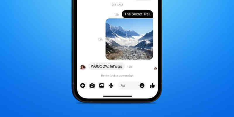 Từ nay, bạn sẽ nhận thông báo khi có người chụp ảnh màn hình chat Facebook