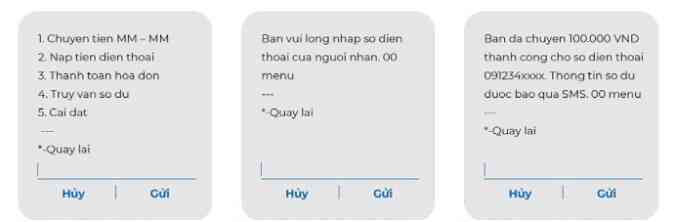 Hướng dẫn sử dụng Mobile Money VinaPhone khi không có data Internet