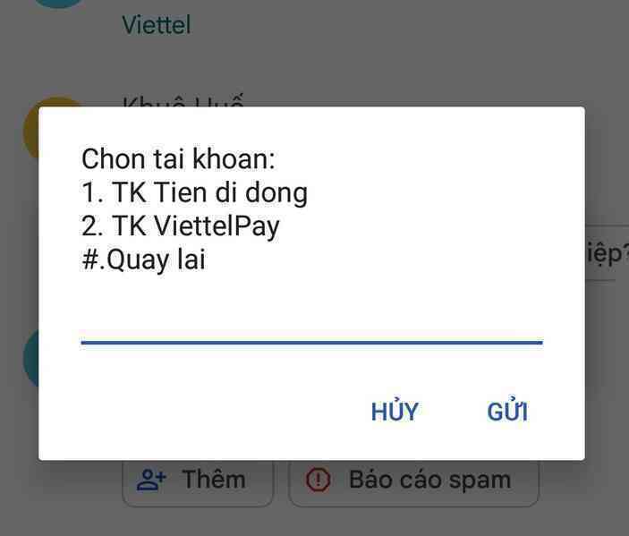 Hướng dẫn tra cứu số dư Mobile Money Viettel