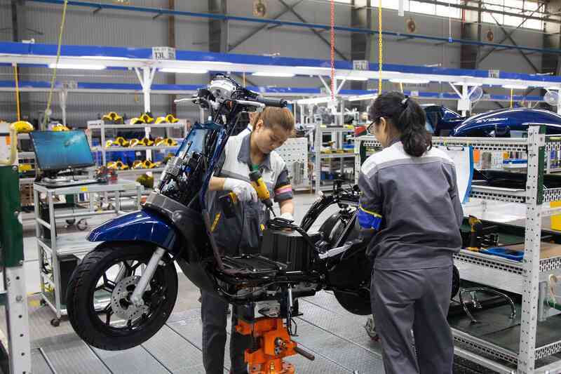 Cận cảnh dây chuyền ra đời chiếc xe máy điện khiến 18.000 đơn 'chốt' trong 48 giờ - Ảnh 12. Cận cảnh dây chuyền ra đời chiếc xe máy điện khiến 18.000 đơn 'chốt' trong 48 giờ - Ảnh 12.