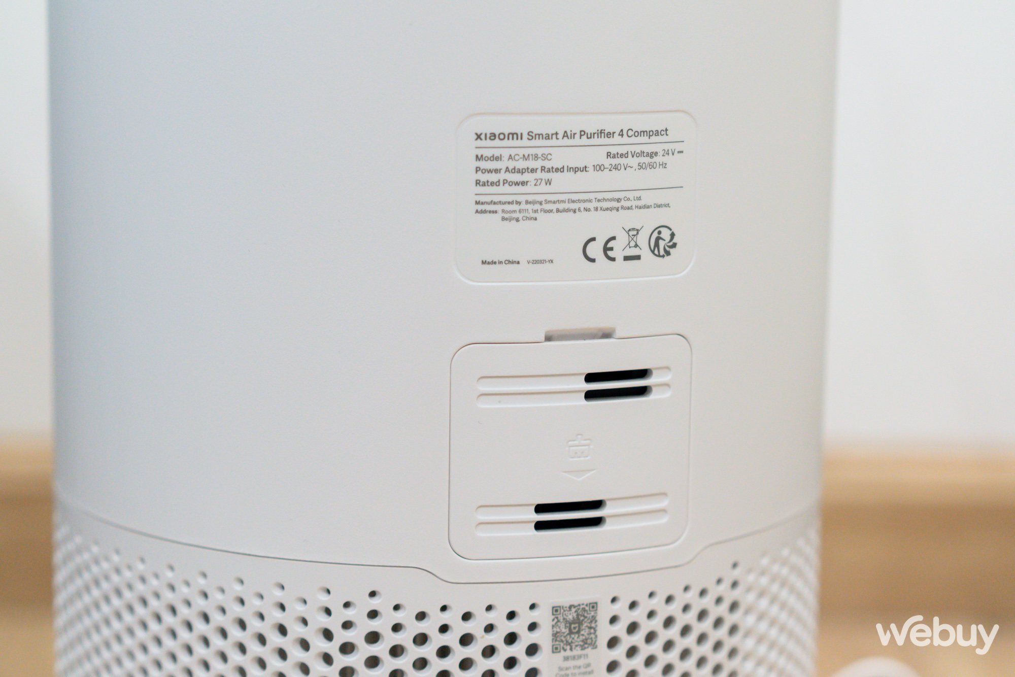 Trên tay máy lọc không khí Xiaomi Air Purifier 4 Compact: Thiết kế nhỏ gọn, điều khiển dễ dàng bằng ứng dụng - Ảnh 9. Trên tay máy lọc không khí Xiaomi Air Purifier 4 Compact: Thiết kế nhỏ gọn, điều khiển dễ dàng bằng ứng dụng - Ảnh 9.