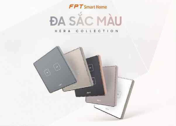 FPT Smart Home tiếp tục trình làng bộ sưu tập công tắc Hera sau sự thành công của Athena