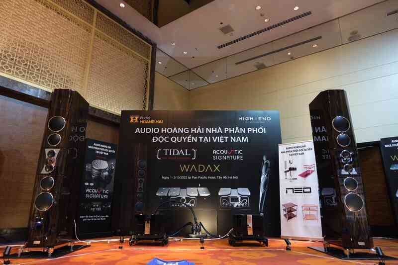 Nhiều sản phẩm âm thanh cao cấp xuất hiện tại triển lãm Vietnam High-End Show 2022 TP. Hồ Chí Minh - Ảnh 2. Nhiều sản phẩm âm thanh cao cấp xuất hiện tại triển lãm Vietnam High-End Show 2022 TP. Hồ Chí Minh - Ảnh 2.