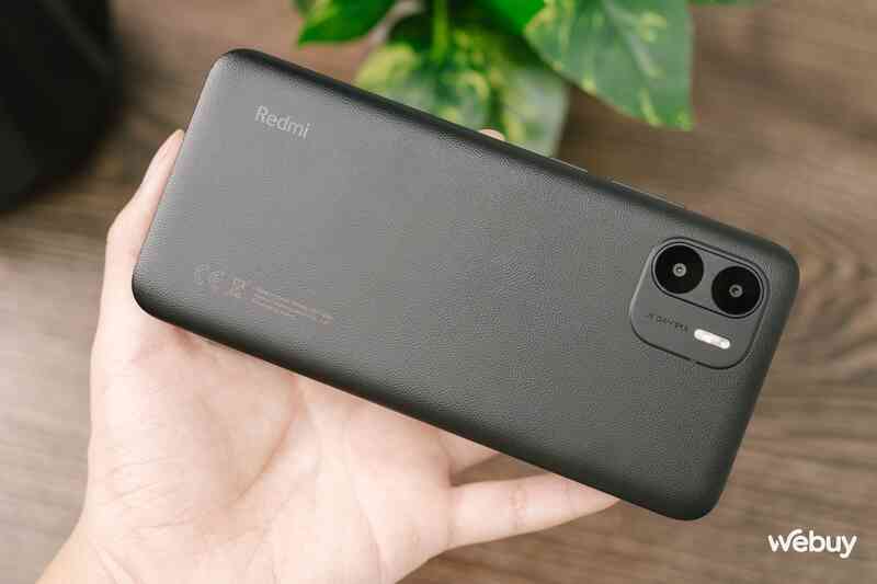 Redmi A1: Smartphone giá 2 triệu có mặt lưng giả da, pin 5000mAh - Ảnh 2. Redmi A1: Smartphone giá 2 triệu có mặt lưng giả da, pin 5000mAh - Ảnh 2.