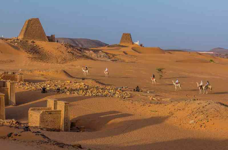 Bí mật trên sa mạc Sudan: Kim tự tháp của các vị vua Kushite - Ảnh 2. Bí mật trên sa mạc Sudan: Kim tự tháp của các vị vua Kushite - Ảnh 2.