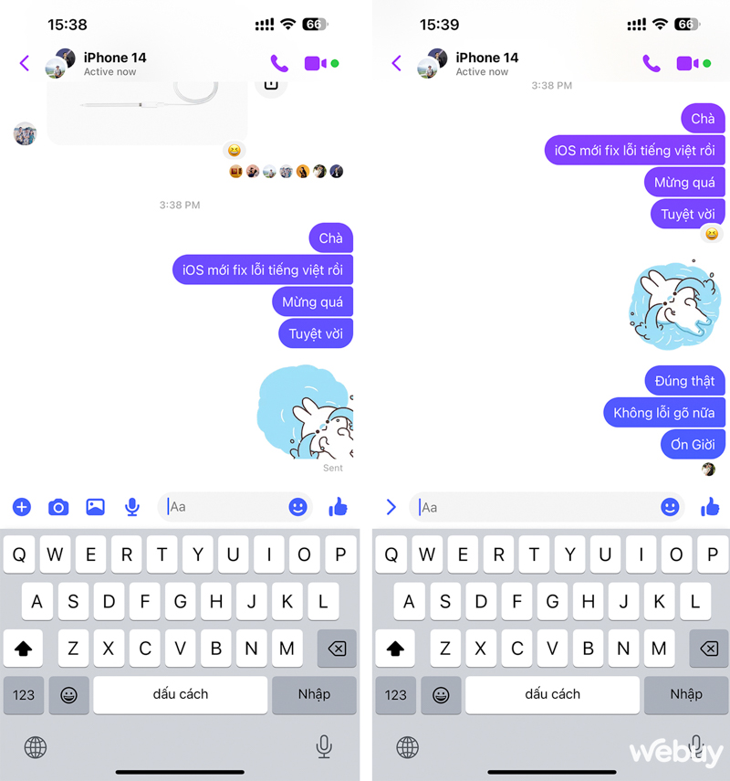 Bản cập nhật iOS mới nhất đã sửa được lỗi gõ Tiếng Việt trên iPhone - Ảnh 2. Bản cập nhật iOS mới nhất đã sửa được lỗi gõ Tiếng Việt trên iPhone - Ảnh 2.