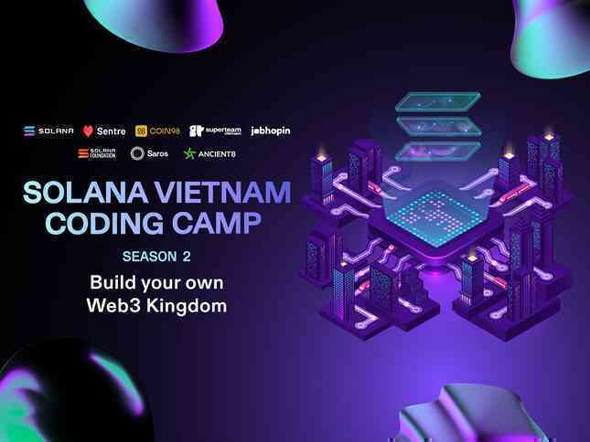 Solana Coding Camp mùa 2: sân chơi dành cho lập trình viên