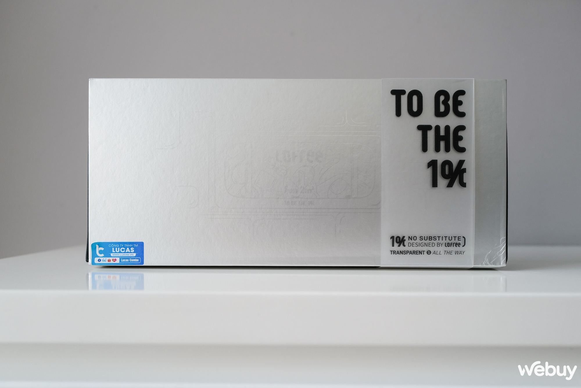 Trên tay bàn phím Lofree To Be The 1%: Điểm độc lạ nằm ở sự trong suốt