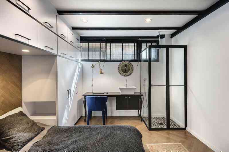 Căn hộ 36m² có thiết kế chìm dưới đất với bố cục thông minh - Ảnh 4. Căn hộ 36m² có thiết kế chìm dưới đất với bố cục thông minh - Ảnh 4.