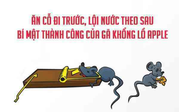 "Lội nước theo sau" – Khi Apple "nhịn nhục" để thành công
