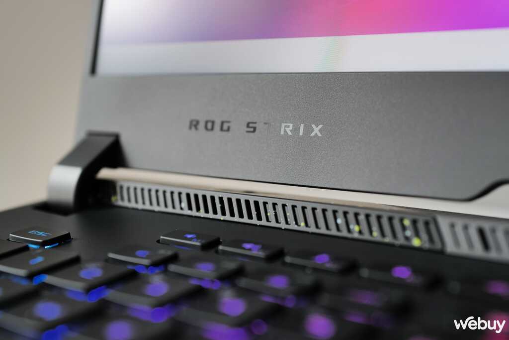 Trải nghiệm nhanh ASUS ROG Strix G15 2022: Thiết kế không nhiều thay đổi nhưng hiệu năng được nâng cấp, giá gần 50,5 triệu đồng - Ảnh 8. Trải nghiệm nhanh ASUS ROG Strix G15 2022: Thiết kế không nhiều thay đổi nhưng hiệu năng được nâng cấp, giá gần 50,5 triệu đồng - Ảnh 8.