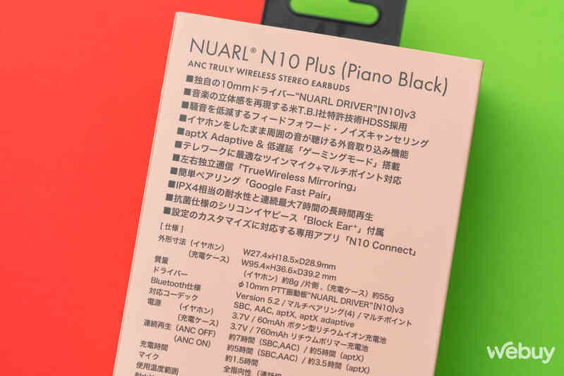 Đánh giá tai nghe Nuarl N10 Plus: Nét nhẹ nhàng từ Nhật Bản - Ảnh 3. Đánh giá tai nghe Nuarl N10 Plus: Nét nhẹ nhàng từ Nhật Bản - Ảnh 3.