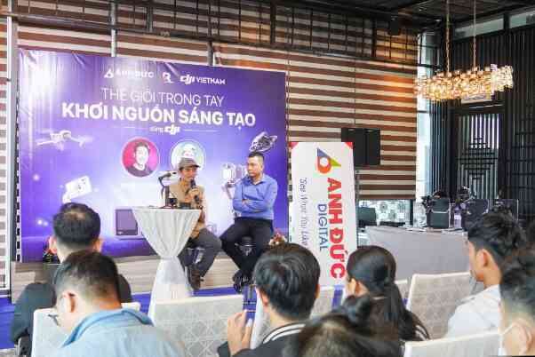Tiếp nỗi chuỗi workshop: Anh Đức Digital tổ chức trải nghiệm sản phẩm DJI mới cùng chuyên gia - Ảnh 3. Tiếp nỗi chuỗi workshop: Anh Đức Digital tổ chức trải nghiệm sản phẩm DJI mới cùng chuyên gia - Ảnh 3.