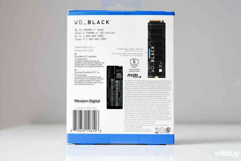 Đánh giá nhanh ổ cứng SSD NVMe WD_BLACK SN850 dành cho PS5: Vẫn thuộc hàng đầu bảng nhưng được dán thêm logo PlayStation trên hộp - Ảnh 3.