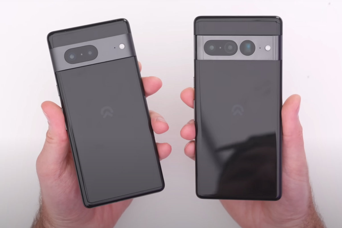 Bộ đôi Google Pixel 7 và Pixel 7 Pro chính thức ra mắt, thiết kế gần như không đổi, nâng cấp đáng kể khả năng chụp ảnh, quay phim - Ảnh 2. Bộ đôi Google Pixel 7 và Pixel 7 Pro chính thức ra mắt, thiết kế gần như không đổi, nâng cấp đáng kể khả năng chụp ảnh, quay phim - Ảnh 2.
