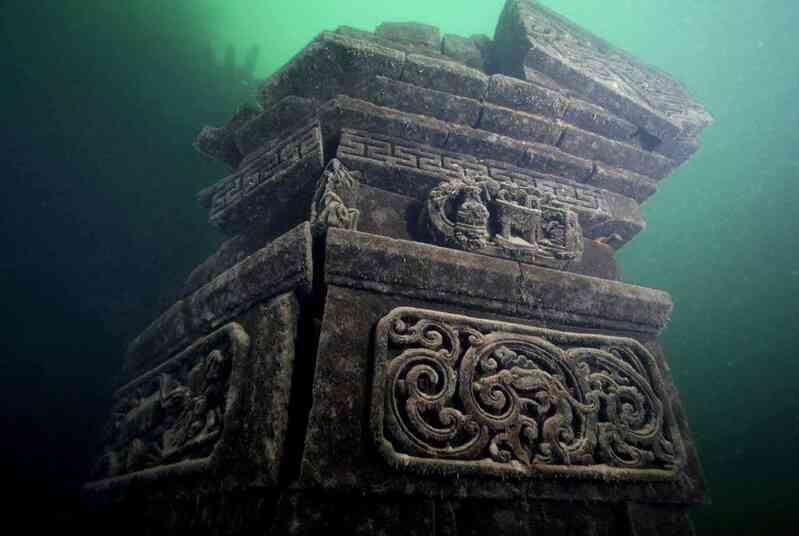 Atlantis của Trung Quốc - 'Shi Cheng', Thành phố cổ đại bị mất tích dưới nước - Ảnh 5. Atlantis của Trung Quốc - 'Shi Cheng', Thành phố cổ đại bị mất tích dưới nước - Ảnh 5.