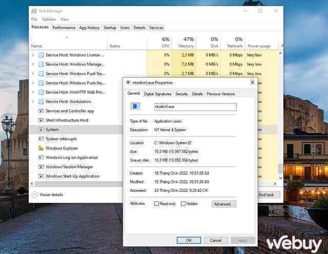 07 Trình tác vụ chạy nền trong Task Manager mà bạn không bao giờ nên tắt nó - Ảnh 2. 07 Trình tác vụ chạy nền trong Task Manager mà bạn không bao giờ nên tắt nó - Ảnh 2.