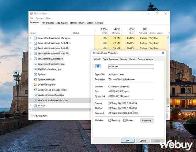 07 Trình tác vụ chạy nền trong Task Manager mà bạn không bao giờ nên tắt nó - Ảnh 5. 07 Trình tác vụ chạy nền trong Task Manager mà bạn không bao giờ nên tắt nó - Ảnh 5.