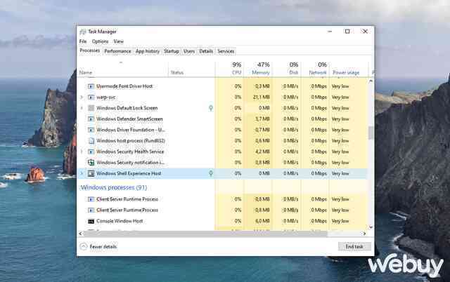 07 Trình tác vụ chạy nền trong Task Manager mà bạn không bao giờ nên tắt nó - Ảnh 9. 07 Trình tác vụ chạy nền trong Task Manager mà bạn không bao giờ nên tắt nó - Ảnh 9.