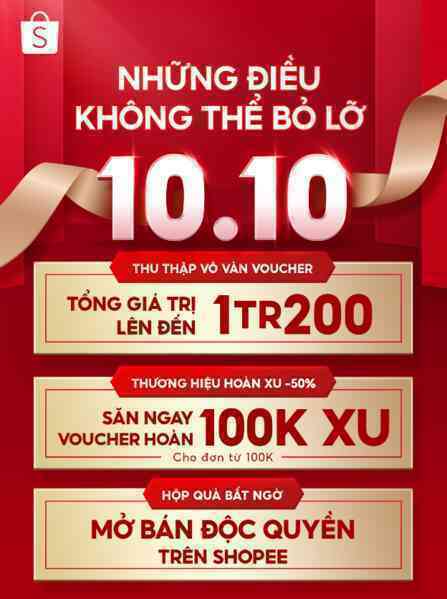 Mua 1 tặng combo và vô vàn những điều bạn cần biết về 10.10 Siêu Sale Chính Hãng
