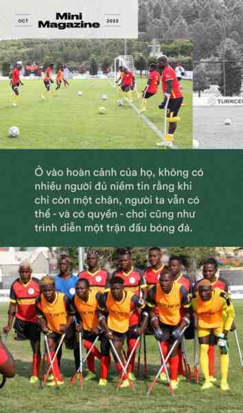 Chuyện của đội bóng cụt chân vô địch World Cup: Khi thể thao chữa lành vết thương từ bom đạn chiến tranh
