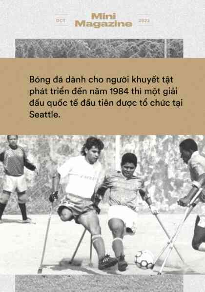 Chuyện của đội bóng cụt chân vô địch World Cup: Khi thể thao chữa lành vết thương từ bom đạn chiến tranh - Ảnh 7. Chuyện của đội bóng cụt chân vô địch World Cup: Khi thể thao chữa lành vết thương từ bom đạn chiến tranh - Ảnh 7.