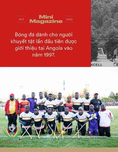 Chuyện của đội bóng cụt chân vô địch World Cup: Khi thể thao chữa lành vết thương từ bom đạn chiến tranh - Ảnh 9. Chuyện của đội bóng cụt chân vô địch World Cup: Khi thể thao chữa lành vết thương từ bom đạn chiến tranh - Ảnh 9.