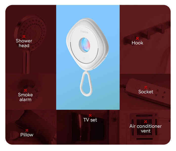 Đi du lịch phải có máy dò camera quay lén Baseus, siêu nhỏ gọn, dùng tiện lợi, giá chí 169.000đ  - Ảnh 8.