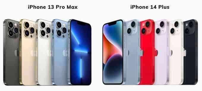 Sự khác biệt giữa 2 sản phẩm chỉ thấy rõ ở mặt sau (Ảnh: iMore).