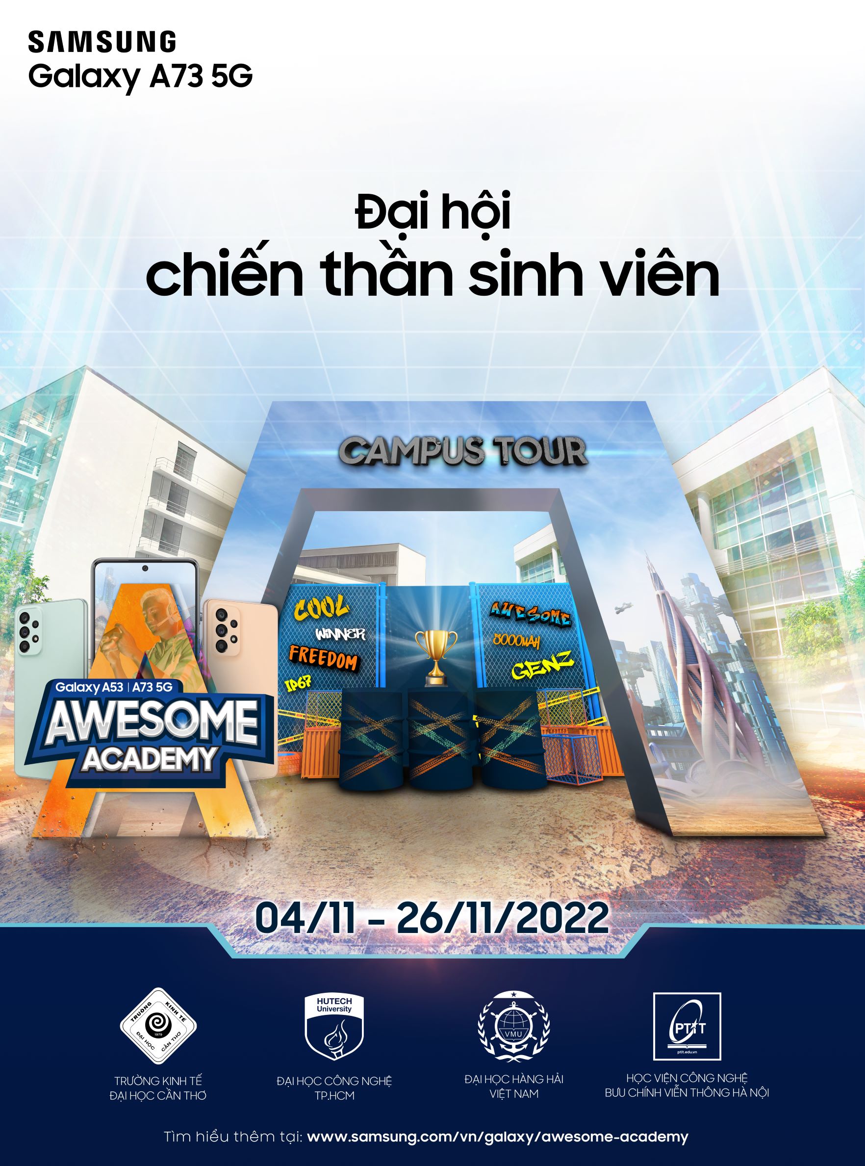 Samsung khởi động Đại Hội Chiến Thần Sinh Viên - sân chơi mới cho cộng đồng sinh viên đam mê Thể thao điện tử