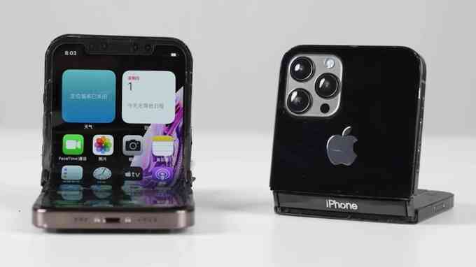 Nhóm kỹ sư Trung Quốc tự chế iPhone màn hình gập cho riêng mình