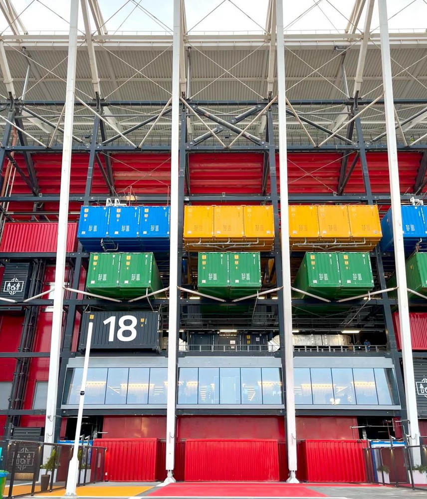 Sân vận động 'độc' nhất World Cup 2022 - Ảnh 5. Sân vận động 'độc' nhất World Cup 2022 - Ảnh 5.