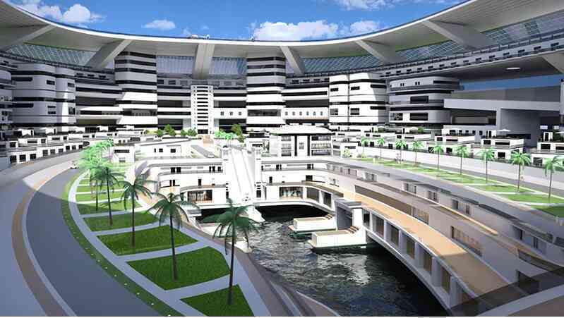 Siêu du thuyền của tương lai: Hình dạng như rùa biển, chứa được 60.000 người, tốn 8 tỷ USD để chế tạo - Ảnh 4.