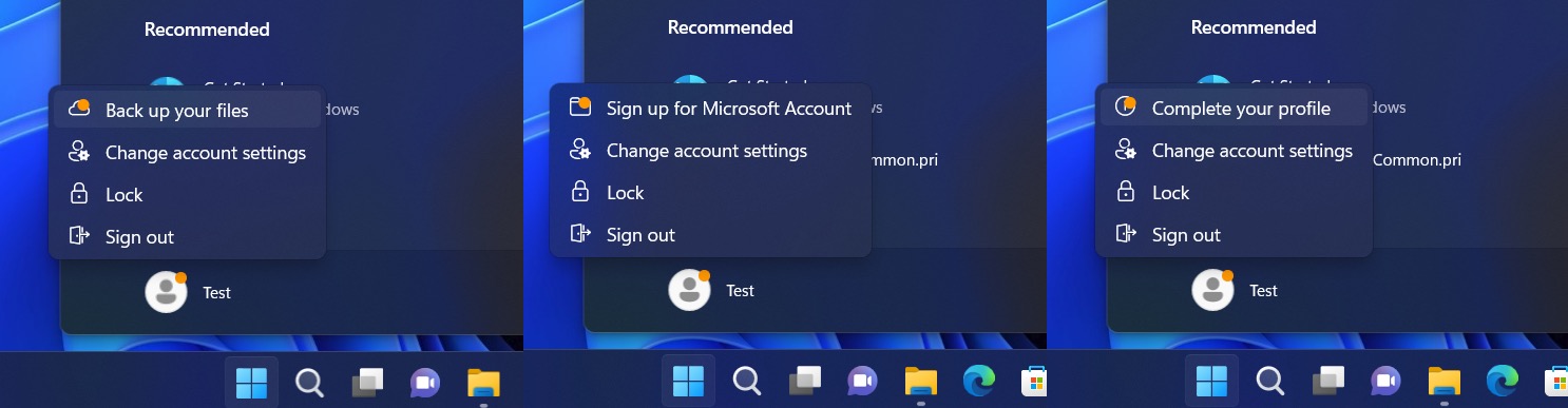 Windows 11 hiển thị quảng cáo khi người dùng đăng xuất tài khoản