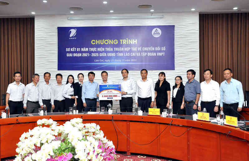 VNPT cùng Lào Cai xây dựng hệ sinh thái số toàn diện