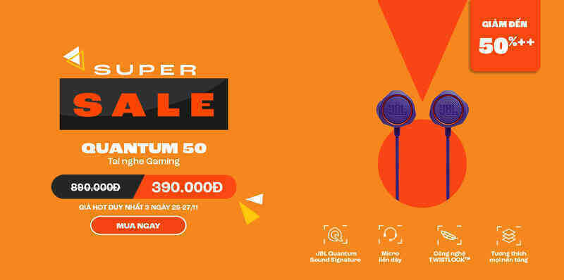 4 ưu đãi loa, tai nghe JBL giá tốt dịp Black Friday - Ảnh 4. 4 ưu đãi loa, tai nghe JBL giá tốt dịp Black Friday - Ảnh 4.