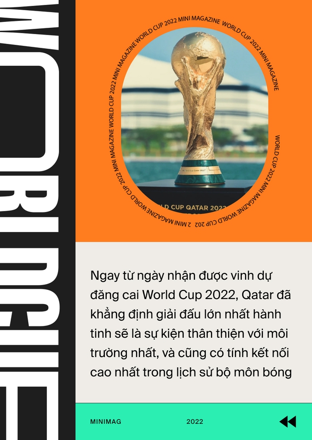 Ứng dụng công nghệ cao, World Cup 2022 đặt ra tiêu chuẩn mới