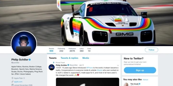 'Sếp lớn' Apple xóa tài khoản Twitter với hơn trăm nghìn lượt theo dõi