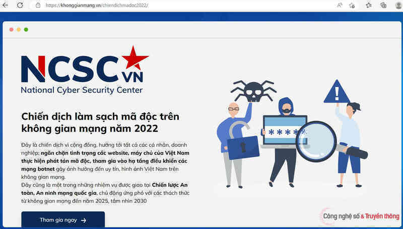Đã chặn kết nối hơn 900 máy chủ điều khiển các mạng “máy tính ma” tại Việt Nam