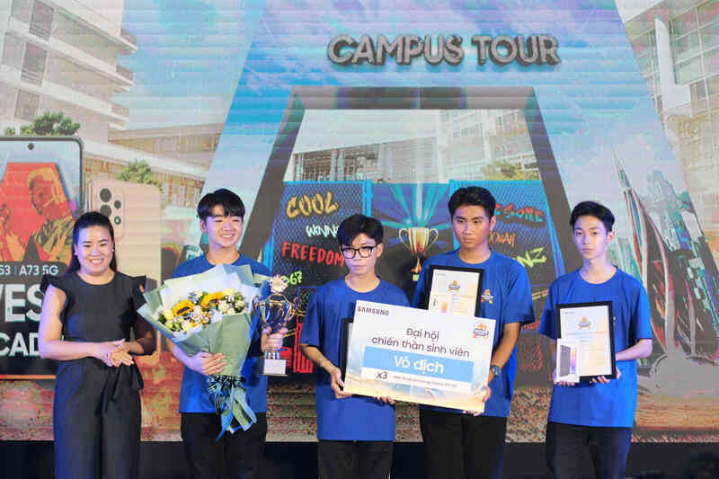 Lộ diện đội tuyển xuất sắc đoạt giải quán quân tại Awesome Academy Tour - Ảnh 6. Lộ diện đội tuyển xuất sắc đoạt giải quán quân tại Awesome Academy Tour - Ảnh 6.