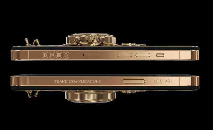 Sẽ chỉ có 3 chiếc iPhone 14 Pro Max xa xỉ được Caviar tạo ra (Ảnh: Caviar).